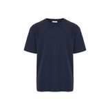 Mudo Erkek Lacivert Bisiklet Yaka Oversize T-Shirt