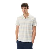 Mudo Erkek Mavi Çizgili Polo Yaka Kısa Kollu T-Shirt