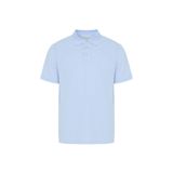 Mudo Erkek Mavi Polo Yaka Örme Kısa Kollu T-Shirt