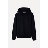 Mudo Erkek Siyah Loose Fit Kapüşonlu Sweatshirt