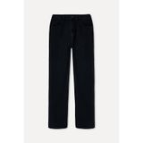 Mudo Erkek Siyah Straight Fit Jean Pantolon