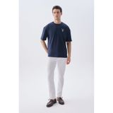Mudo Erkek Siyah Straight Fit Pantolon