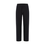 Mudo Erkek Siyah Tapered Fit Beli Lastikli Pantolon
