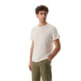 Mudo Erkek Taş Rengi Regular Fit Bisiklet Yaka T-Shirt
