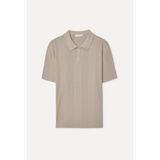 Mudo Erkek Vizon Rengi Comfort Fit Polo Yaka T-Shirt - XL