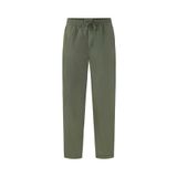 Mudo Erkek Yeşil Gri Straight Fit Bağlamalı Pantolon