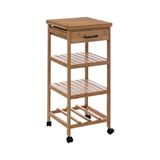 Mudo Home 5 Five Simply Smart Boho Bambu Çekmeceli Etajer