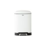 Mudo Home 5Five Boho Çöp Kovası Beyaz 6 lt