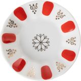 Mudo Home ACEM ÇAY TABAĞI - KIRMIZI - RENKSİZ - Çok Renkli