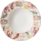 Mudo Home Agen Sardıne Makarna Tabağı 27CM - RENKSİZ - Çok Renkli
