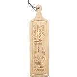 Mudo Home Bambu Sunum Tahtası 59X15CM - Krem - RENKSİZ