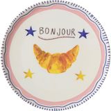 Mudo Home Bella Pasta Tabağı 21 cm - RENKSİZ - Çok Renkli