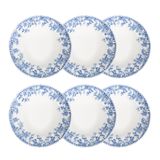 Mudo Home - Blue Dream Çukur Tabak Seti 6lı-23 Cm