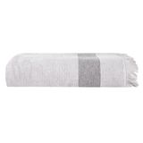 Mudo Home - Borla Gri Banyo Havlusu 90X150