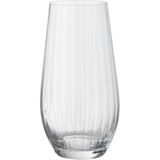 Mudo Home CRYSTALLINE OPTIC MEŞRUBAT BARDAĞI 580 ML - Şeffaf