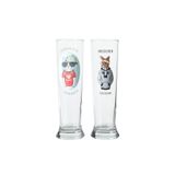 Mudo Home DOG&CAT BİRA BARDAĞI SETİ 2 Lİ 500CC