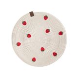 Mudo Home Fruıty Garden Yuvarlak Amerikan Servisi 35 Cm Çi Çok Renkli