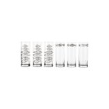 Mudo Home Gold Fısh Rakı Bardağı Seti 6lı -200ml
