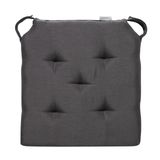 Mudo Home Lea Sandalye Minderi Antrasit 40 x 40 x 4 cm