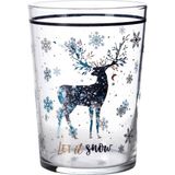 Mudo Home LET IT SNOW MEŞRUBAT BARDAĞI-MAVİ - Mavi - 510 ml