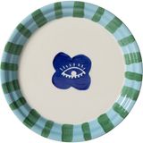 Mudo Home Lısmore Servis Tabağı Lacivert 25 cm - RENKSİZ - Çok Renkli
