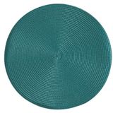 Mudo Home MONOMAT YUVARLAK AMERİKAN SERVİSİ 38 CM KOYU YEŞİL - Yeşil - 38 x 38 cm
