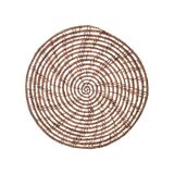Mudo Home Palm Rıva Yuvarlak Amerikan Servisi 35cm Kahverengi