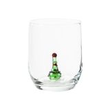 Mudo Home PINE FİGÜRLÜ CAM BARDAK 205 ML