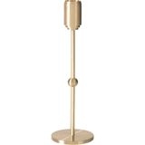 Mudo Home SILVA PİRİNÇ MUMLUK KÜÇÜK BOY 20 CM - RENKSİZ - Altın