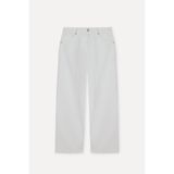 Mudo Kadın Beyaz Cropped Fit Pantolon