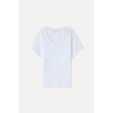 Mudo Kadın Beyaz U Yaka T-Shirt
