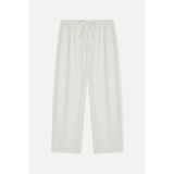 Mudo Kadın Ekru Comfort Fit Chino Pantolon