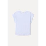 Mudo Kadın Siyah Düşük Kollu Bisiklet Yaka T-Shirt