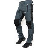 Mudwill Outdoor Softshell Kışlık Erkek Pantolon Gri-Siyah - Gri - Siyah