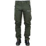 Mudwill Softshell Kargo Cepli Erkek Pantolon-Düz Haki - 2XL