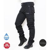 Mudwill Softshell Kargo Cepli Kışlık Erkek Pantolon 3XL Siyah %98 Pamuk - %2 Elastan - --