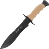 Muela 85-181 18 cm Bowie Bej Kauçuk Saplı Bıçak