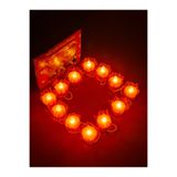 Muensu Kırmızı 12 Adet Ledli Işıklı El Mumu, Düğmeli, Işıklı El Mumu , Kına, Düğün, Sünnet, Tealight Mum Pilli, Nedime, Bride