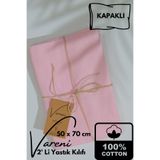 MUEV Bohem Pamuklu Yastık Kılıfı 2 Adet 50 x 70 cm Fermuarlı, Kapaklı, Flaplı Yastık Kılıfı