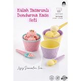 MUF HOME 3'lü Dondurma Servis Seti Pratik Külah Tasarımlı Sunum Dondurma Seti Eğlenceli Dondurma Kaseleri 3 Adet Kase + 3 Adet Kaşık 3x150 ml