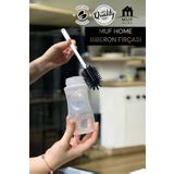 MUF HOME Biberon Temizlik Fırçası Silikon Fırça Şişe Temizleme Matara Temizleme Biberon Temizleme Fırçası
