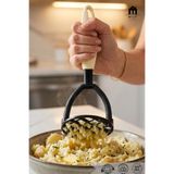 Muf Home Pratik Patates Ezici -Kolay Temizlenebilir Bpa Içermez Yüksek Kalite Sert Plastik Püre Yapıcı Patates ve Sebze Ezici