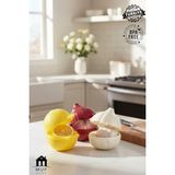 Muf Home Sarımsak Soğan Limon Saklama Kabı 3'lü Set Buzdolabında Kötü Kokuları Engelleyen Plastik