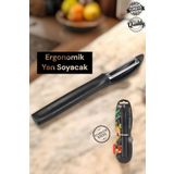 MUF HOME Yan Soyacak - Sebze Meyve Yan Soyacağı Jumbo Jülyen Soyacak Havuç Soyacağı