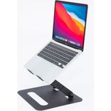 Mufamet Basic-3 Tüm Modellerle Uyumlu 60Kg kapasite Çelik Sınırsız Açıda Kolay Ayarlanır Laptop Standı Yükseltici Laptop Ipad Macbook Standı