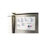 Mufemu Tutunabilir Kağıt Mıknatıslı Manyetik Magnet Beyaz Tahta 30cm x 30cm Katlanabilir Silinebilir Yazı Tahtası + 2 Kalem (Sürpriz Hediyeli)