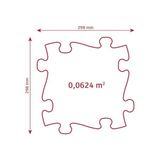 MUFFIK MFK-020-1 Medium 1 Orta Boy Duyusal Motor Yapboz Matı Çocuklar için, Bebekler için Duyusal Oyun Matı, Yetişkinler için Masaj Yapboz Zemini 105 x 55 cm