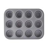 Muffin Kalıbı 12 Bölmeli Tartolet Kalıbı 12 Li Kek Kalıbı Çok Amaçlı Kalıp - 26 x 26 x 7 cm