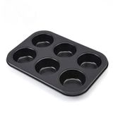 Muffin Kek Kabı ve Cupcake Fırın Tepsisi – Yapışmaz Metal Hamur,Muffin Kabı, Cup Cake Pişirme Tepsisi, Fırın Uyumlu Kek Kalıbı Yüksek Sıcaklığa Dayanıklı (6 Gözlü)