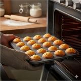 Muffin Kek Kalıbı ve 100 Adet Renkli Cupcake Browni Kek Kağıdı Kalıbı